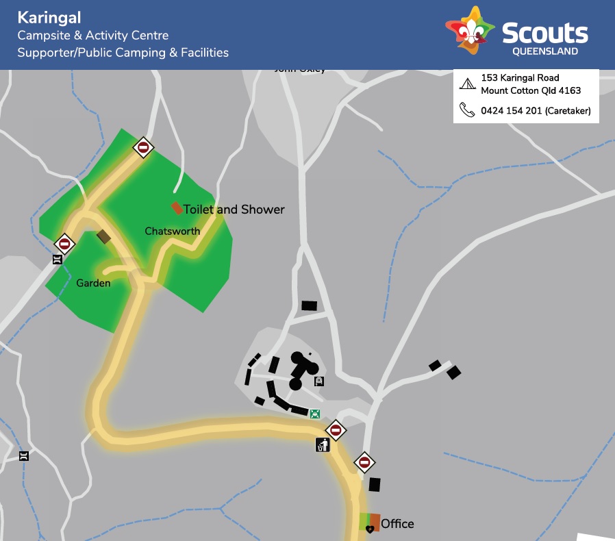 Karingal Campsite Public Map
